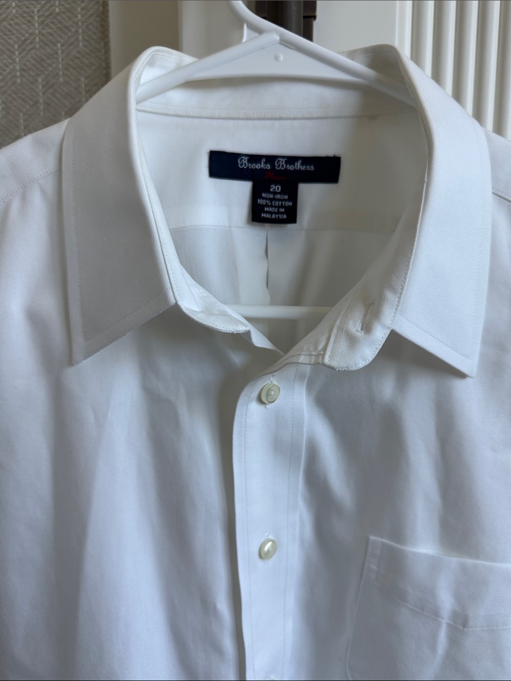 Brooks Brothers White Dress Shirt - BOYS Size 20